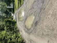 Radwegbeschädigung bei der BORA  