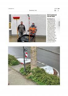 Sauberkeit und Ansicht Begrünung Ratoldusstraße im Bereich Rauchmüllerstr. - Franz-Schmal-Str. - Kreutzerstr.