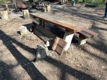 Altbohl Grillplatz - Tisch und Bank beschädigt