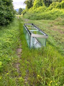 Feldweg nicht begehbar